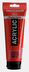 Amstd.Acryl 250ml.Naf.rood don