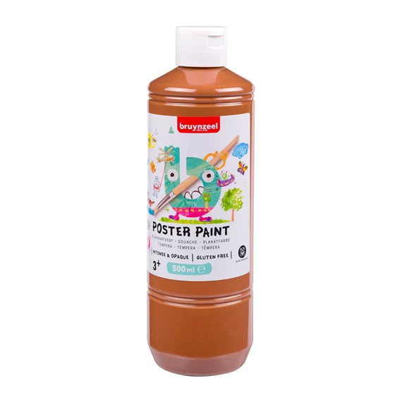 Posterpaint 500ml Lichtbruin