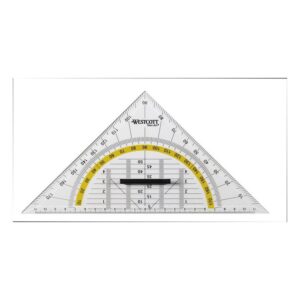 Geodriehoek 22cm met greep