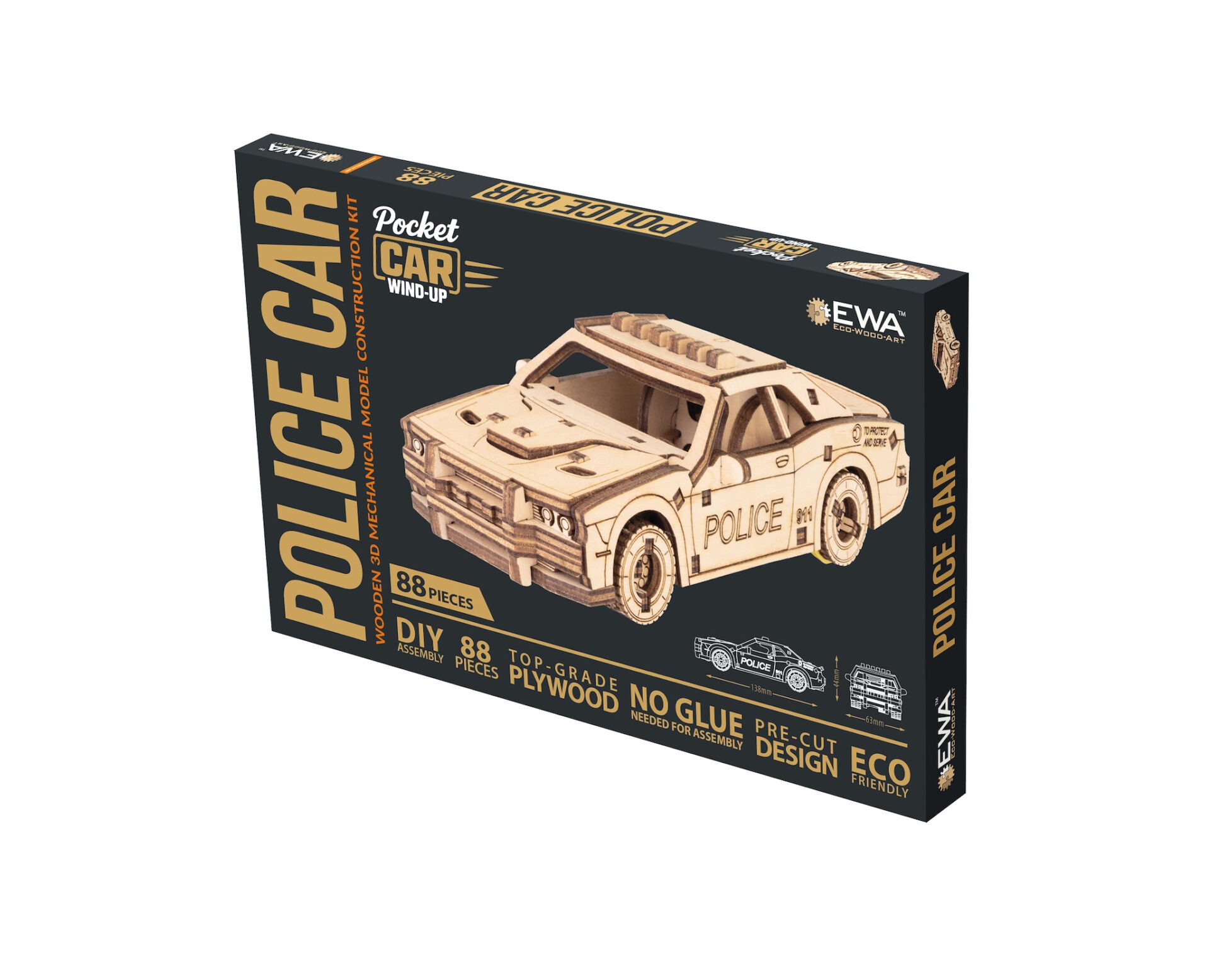 EWA DIY Police Car